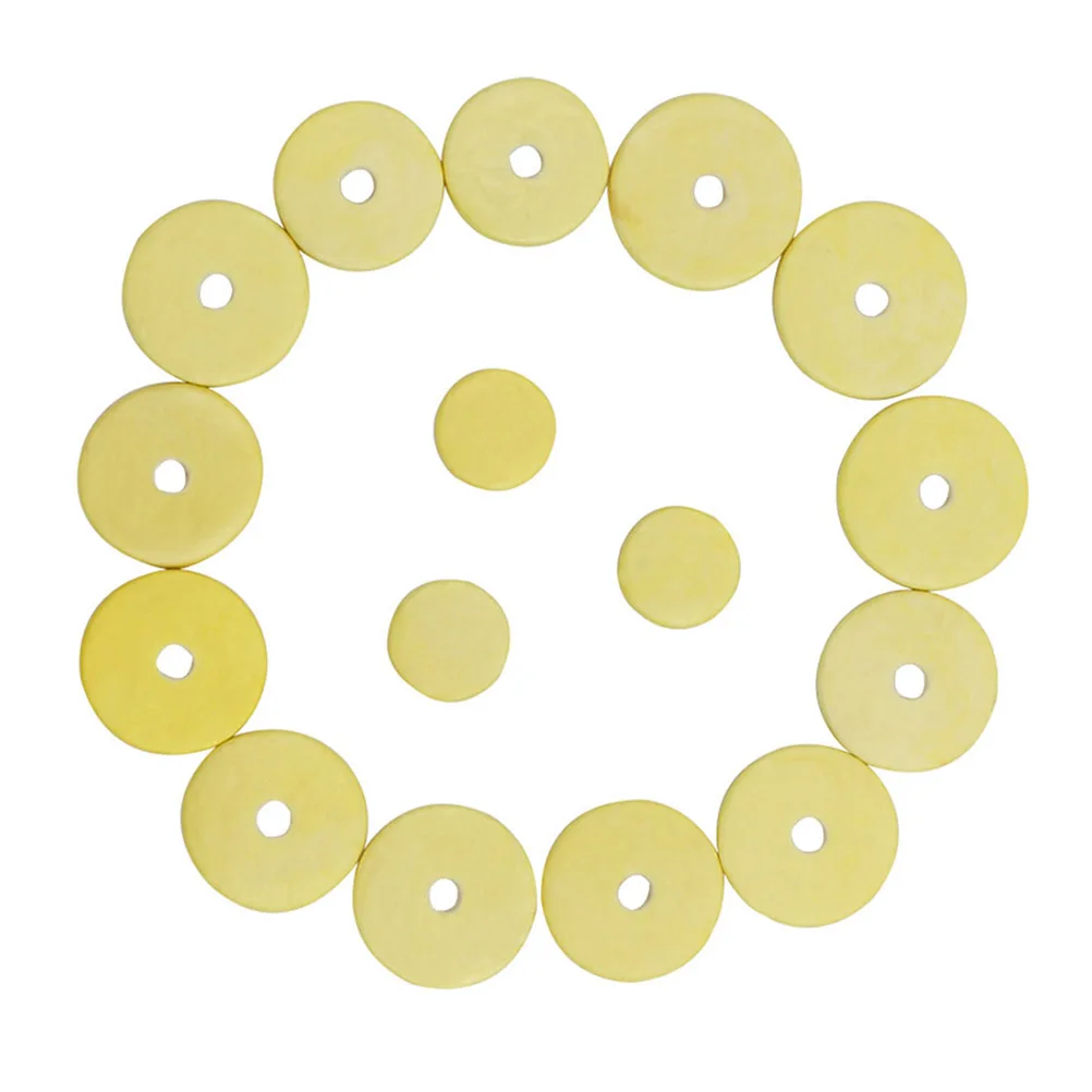 

Replacement Flute Pads Different Diameters Elastic Wood Material For Flute Repair Maintenance Open Hole Pads Woodwind