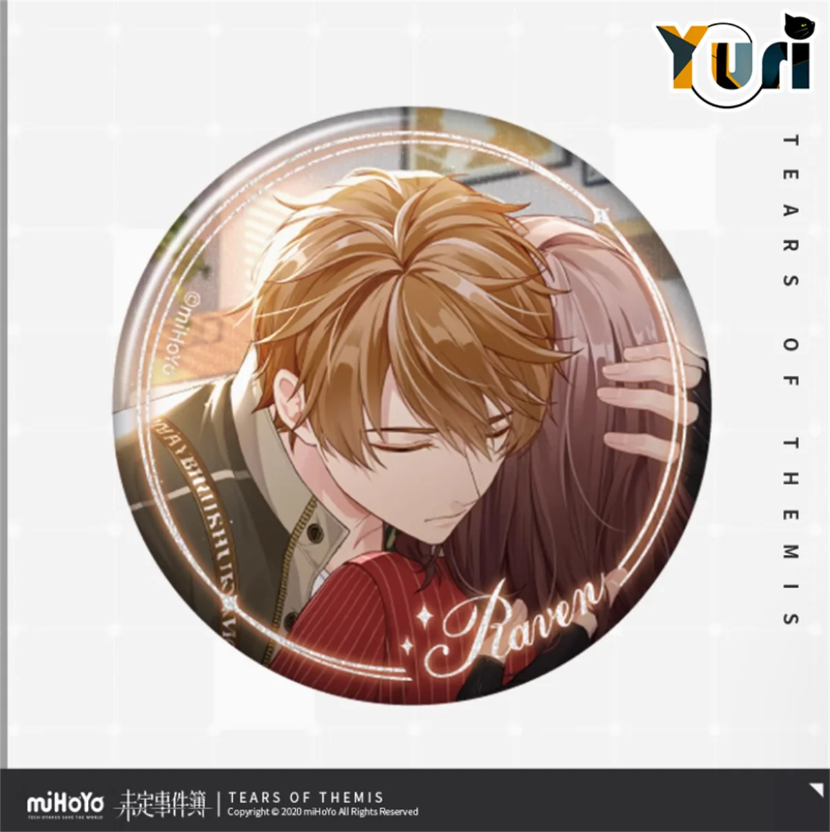 Tears of Themis Luke Xia Yan Artem Zuo Ran Vyn Mo Yi Marius Lu Jinghe Official Badge Cosplay Gift Limited