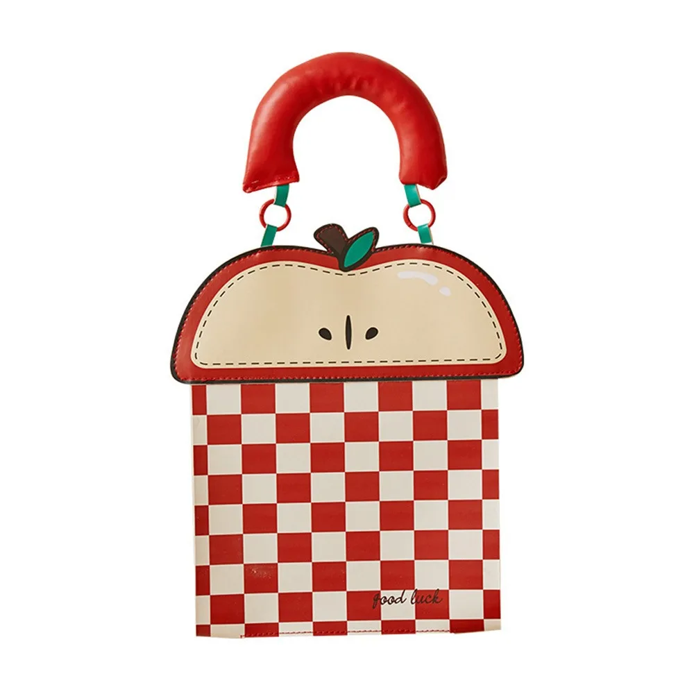 

PU Hanging Tissue Bag Cartoon Top Handle Wall Hanging Napkin Dispenser Waterproof Reusable Portable Tissue Cover Kitchen