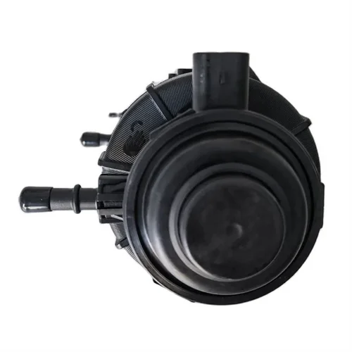 Imagen 2 del producto 1 pieza de conjunto de filtro separador de agua y combustible de 2 pines ABS negro para filtro de combustible de motor diésel Foton Cummins ISF 2,8