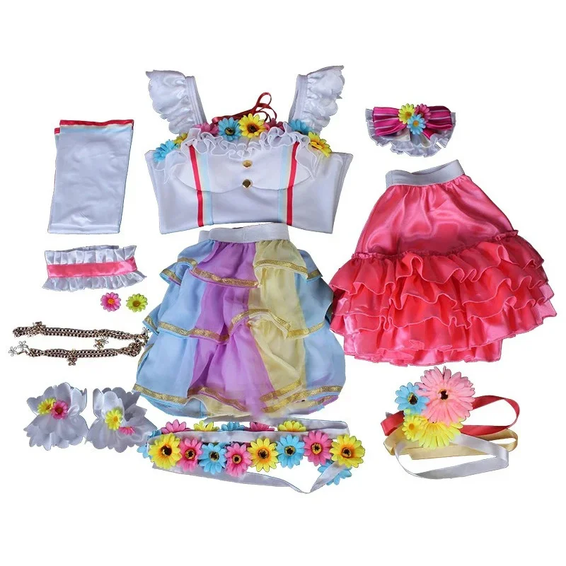 CyAnime Love Live Nijigasaki Love U mis amigos Cosplay todas las estrellas Kanata Kasumi Shizuku Shioriko uniforme escolar disfraz Cosplay