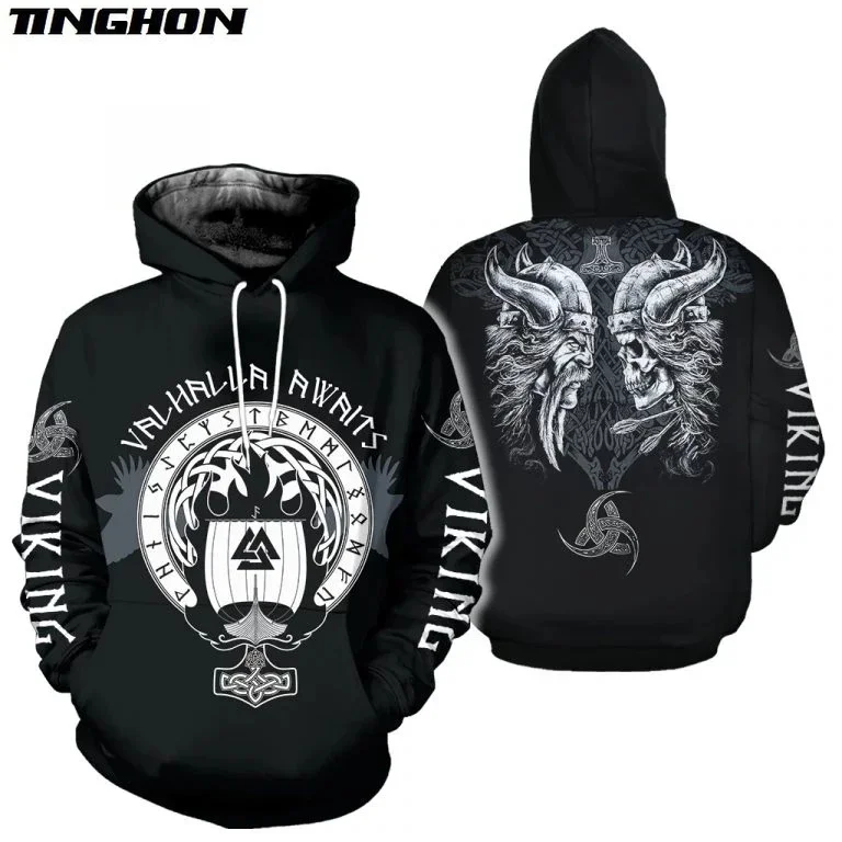 2024 XS-7XL Viking tatouage 3D partout imprimé chemises t-shirts impression 3D sweat à capuche/sweat/fermeture éclair homme femmes etaurcross tatouage-35