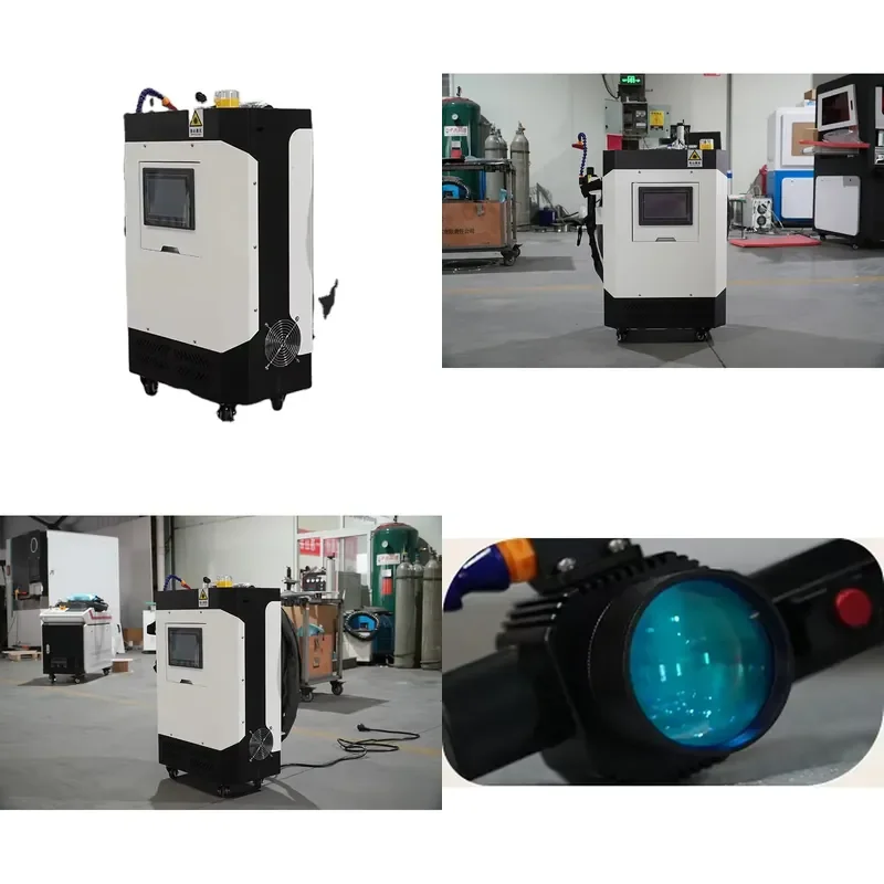 High Efficiency Pulsed Laser Cleaner for Industrial Surface Maintenance and Rust Removal