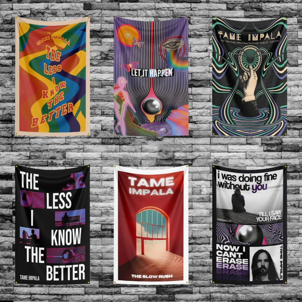 3x5 أقدام T-Tames-L-Impal-S-Rock الفرقة العلم البوليستر الطباعة الرقمية راية للمرآب جدار الفن خارج الباب الديكور #1