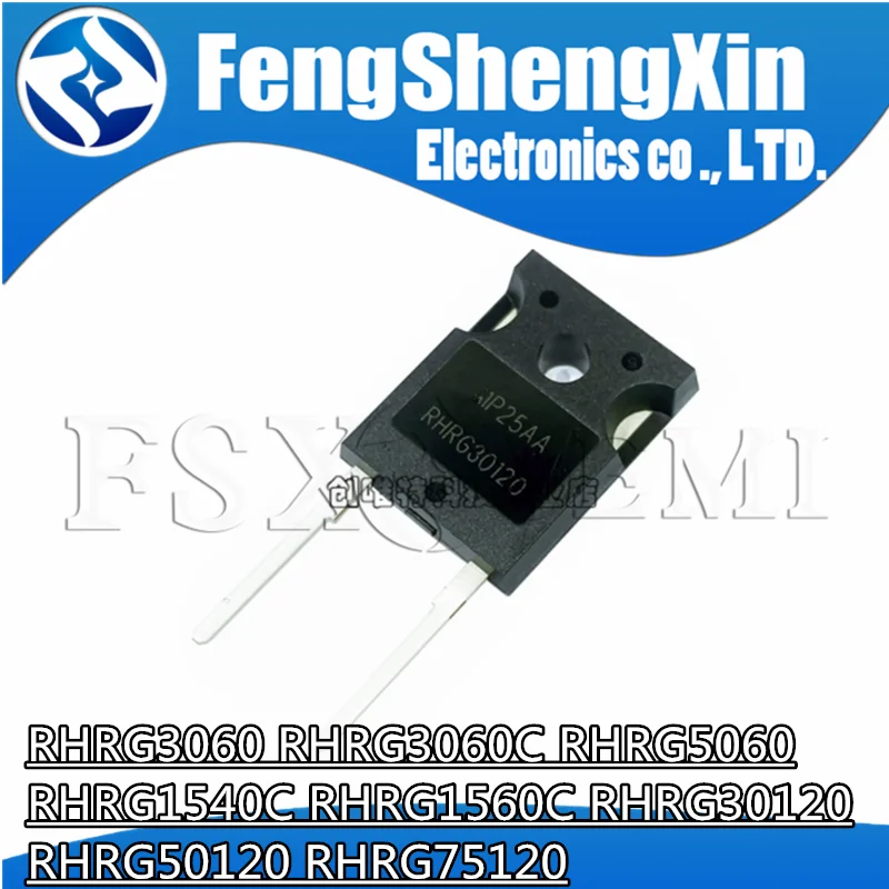 

10pcs RHRG3060 RHRG3060C RHRG5060 RHRG1540C RHRG1540CC RHRG1560C RHRG30120 RHRG50120 RHRG75120 TO3P