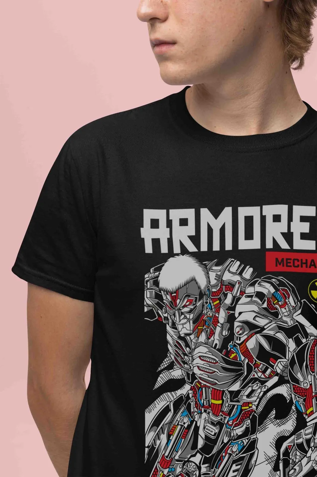 Attack On Titan Shirt Reiner Armored Tshirt AOT T-Shirt Anime Unisex Graphic Tee
