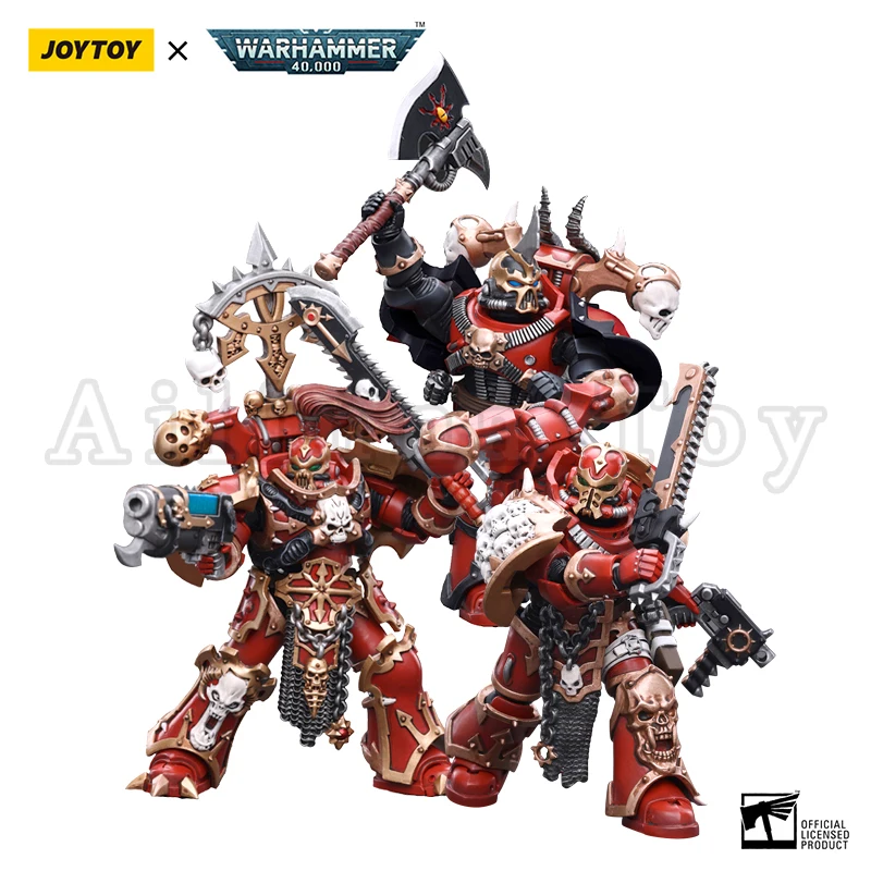 JOYTOY 1/18 Action Figure (3PCS/SET) Chaos Crimson Anime Collection Military Model Free Shipping