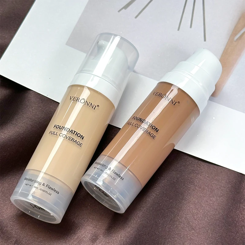 Liquid Foundation Matte Pro Flawless Concealer 15ml Waterproof Sweat-resistant Makeup Face Cosmetics for Dark Circles,Blemishes
