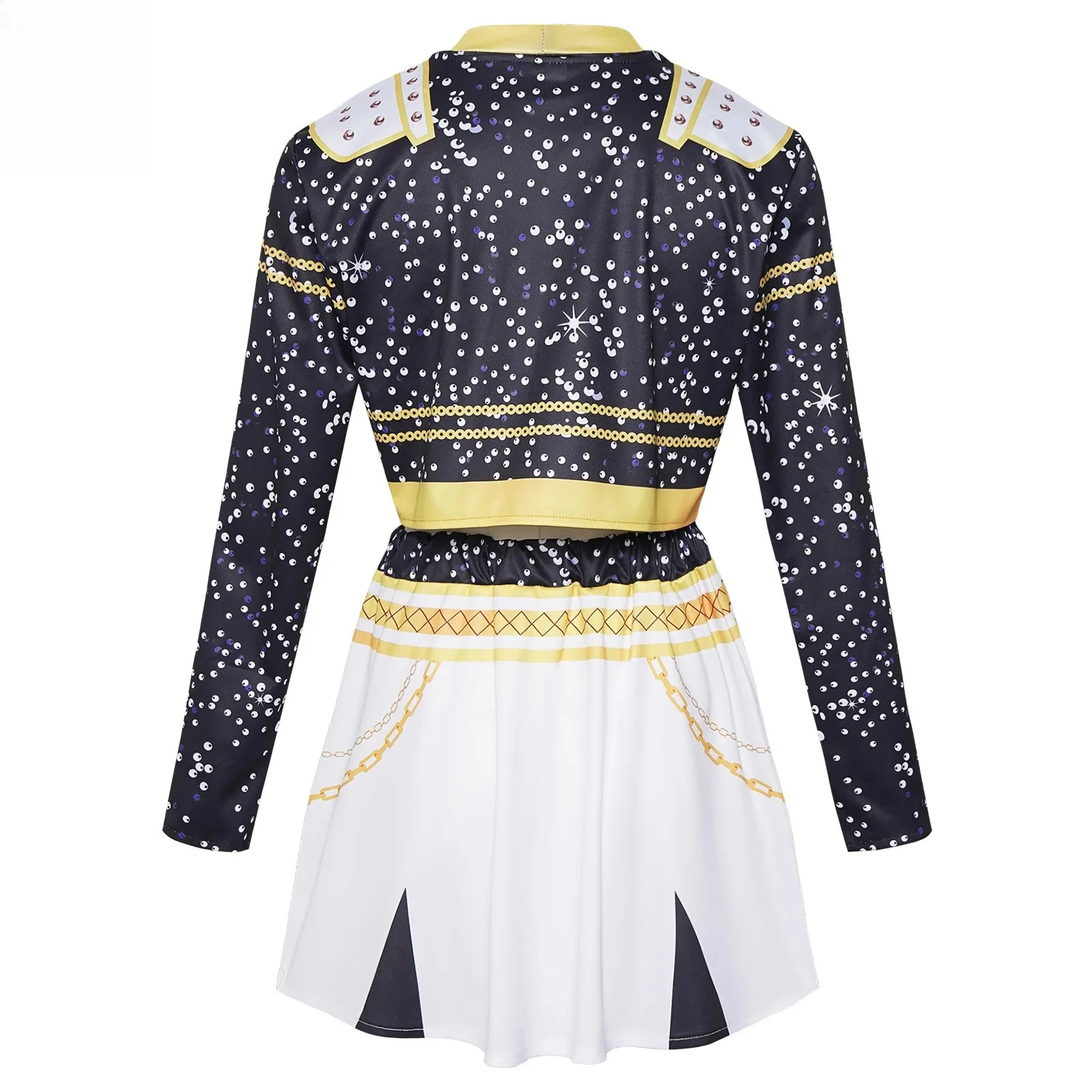 نوعية جيدة KPOP الساحرة الصيادين كوس البدلة شيطان هنتر ميرا روميزوي طباعة الإناث مرحلة الأداء البدلة #6