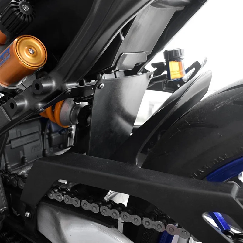 

Motorcycle Rear Shock Absorber Cover Engine Splash Guard Mudguard Fender Protector For MT-09 MT09 FZ09 2021-2023