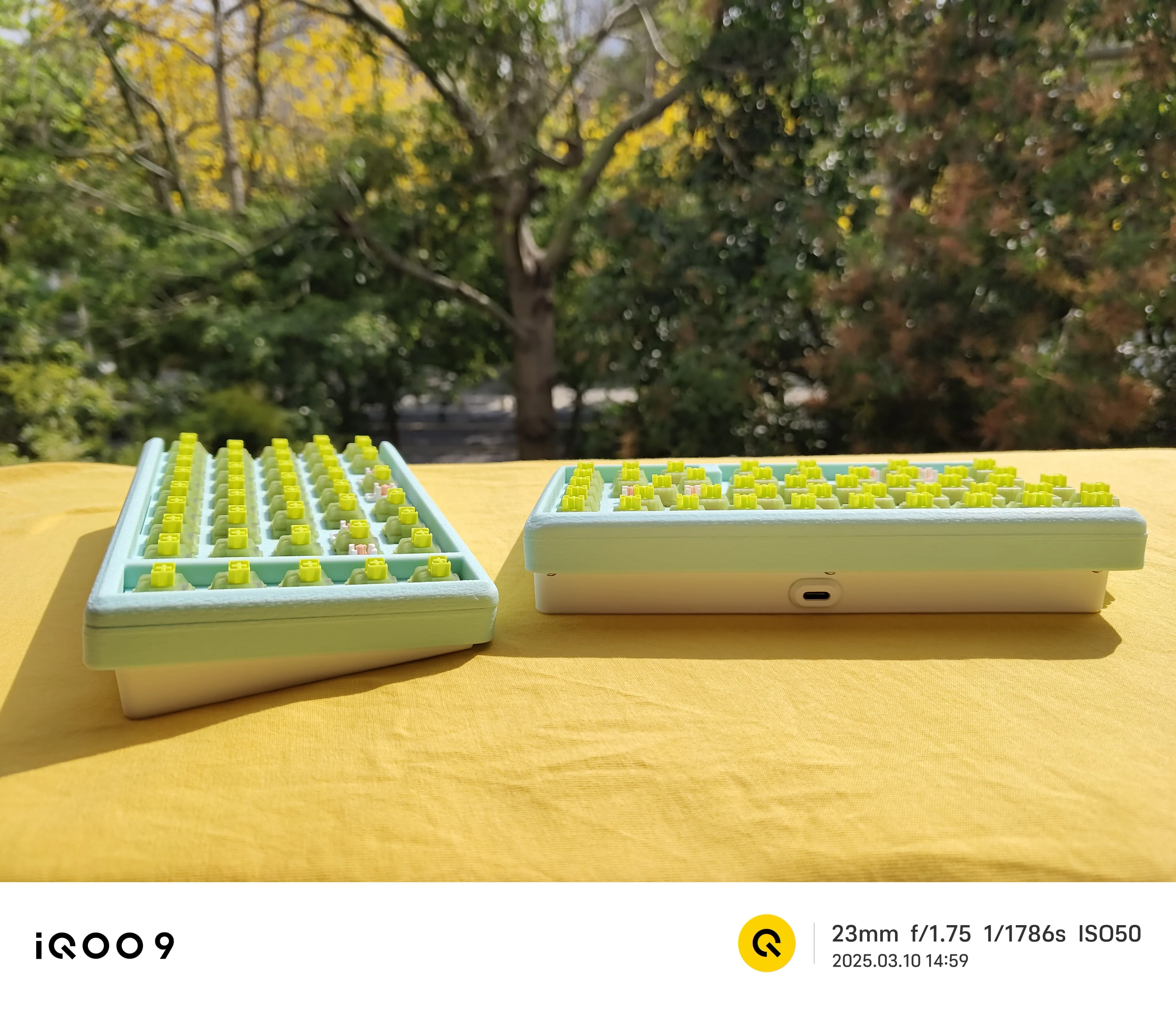 85key สายแยกชุดคีย์บอร์ด Palm Rest Hot Swap Custom QMK/VIAL RGB Type-c MX Switch แยกคีย์บอร์ดสนับสนุน Macros