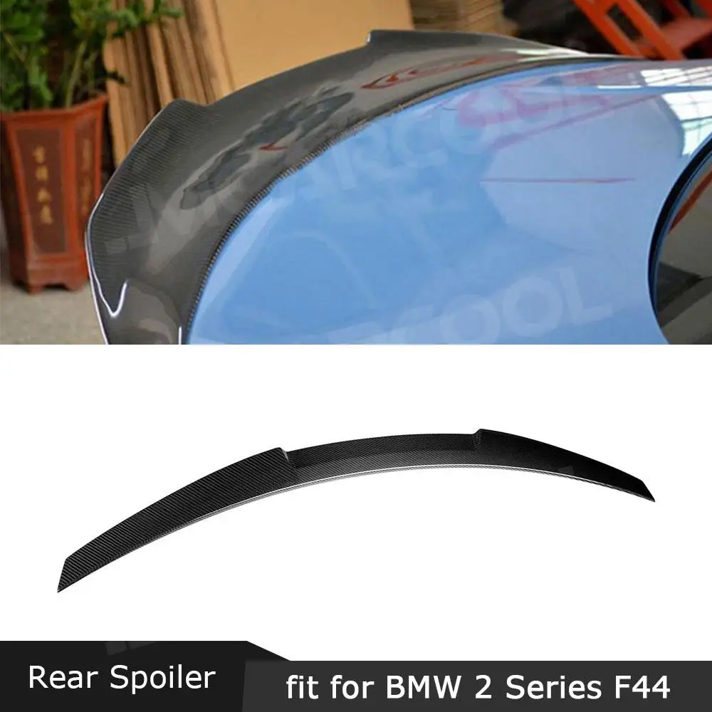 

Dry Carbon Fiber ABS Gloss Black Rear Spoiler for BMW 2 Series F44 Sedan 4 door 2021 Rear Trunk Boot Lip Wing Spoiler