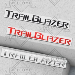 3D Car Stickers For Chevrolet Trailblazer Emblem Auto Body Letter Badge Trunk Decal Decoration Accessories