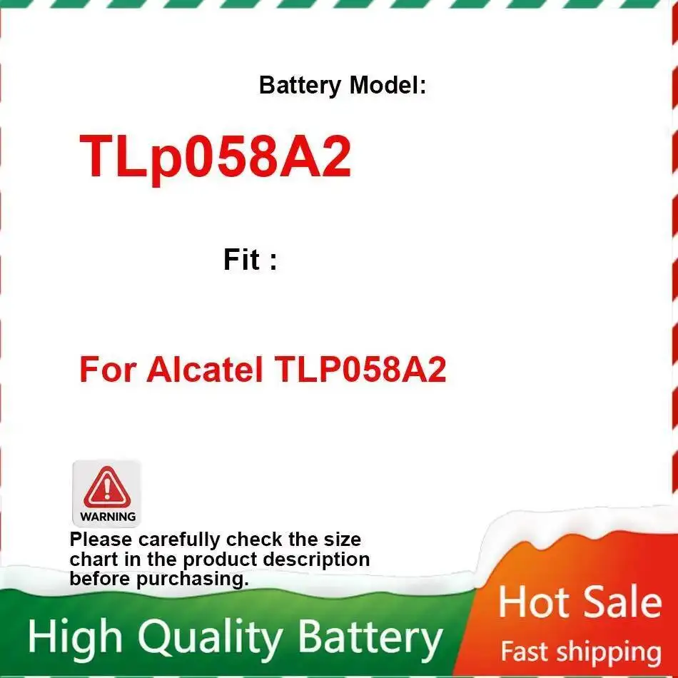 

For Alcatel TLP058A2 Prolonged Performance 5830Mah Laptop Battery