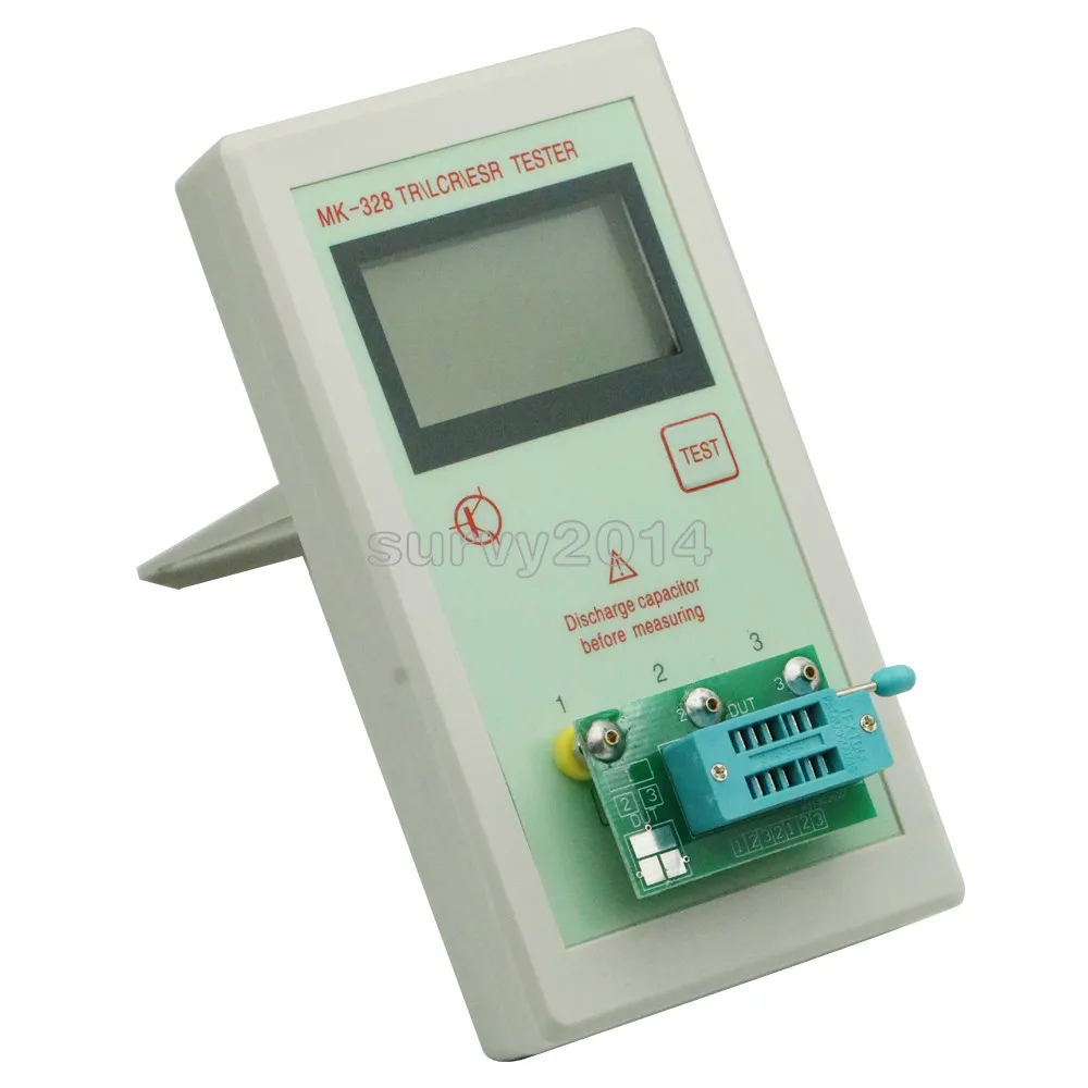 MK-328 ESR Meter Tester Transistor Inductance Capacitance Resistance LCR TEST MOS/PNP/NPN Automatic Detection