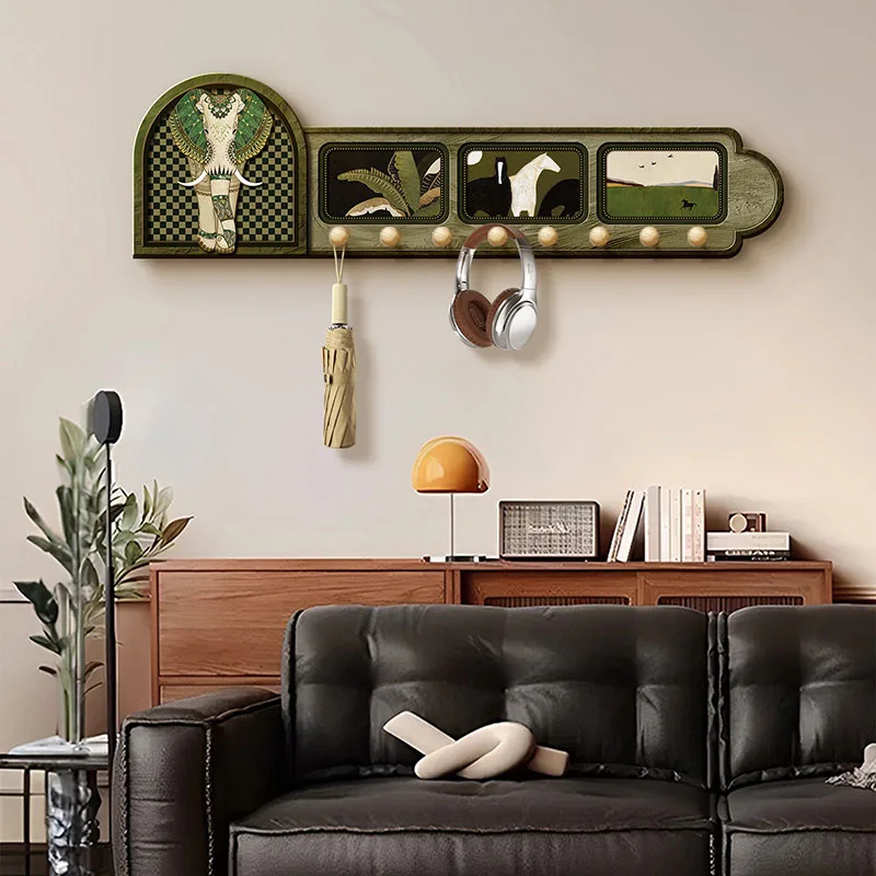 Wooden Wardrobes Coat Racks Wall Storage Clothes Space Saving Coat Racks Organizer Luxury Porte Manteau Lounge Suite Furniture