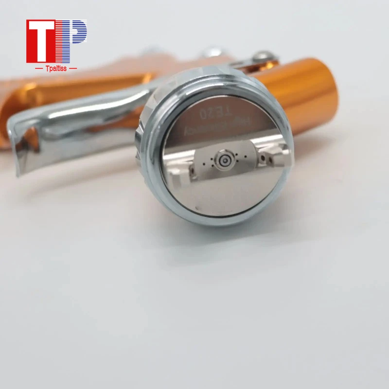 Imagem -06 - Tpaitls-pistola Automóvel Pistola Pintura Preta com Bico 13 mm Aerógrafo de ar