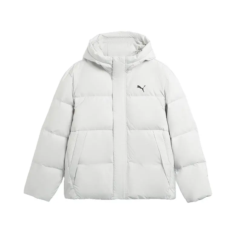 

Puma Grey Мужская и женская спортивная одежда Теплый пуховик 69281261