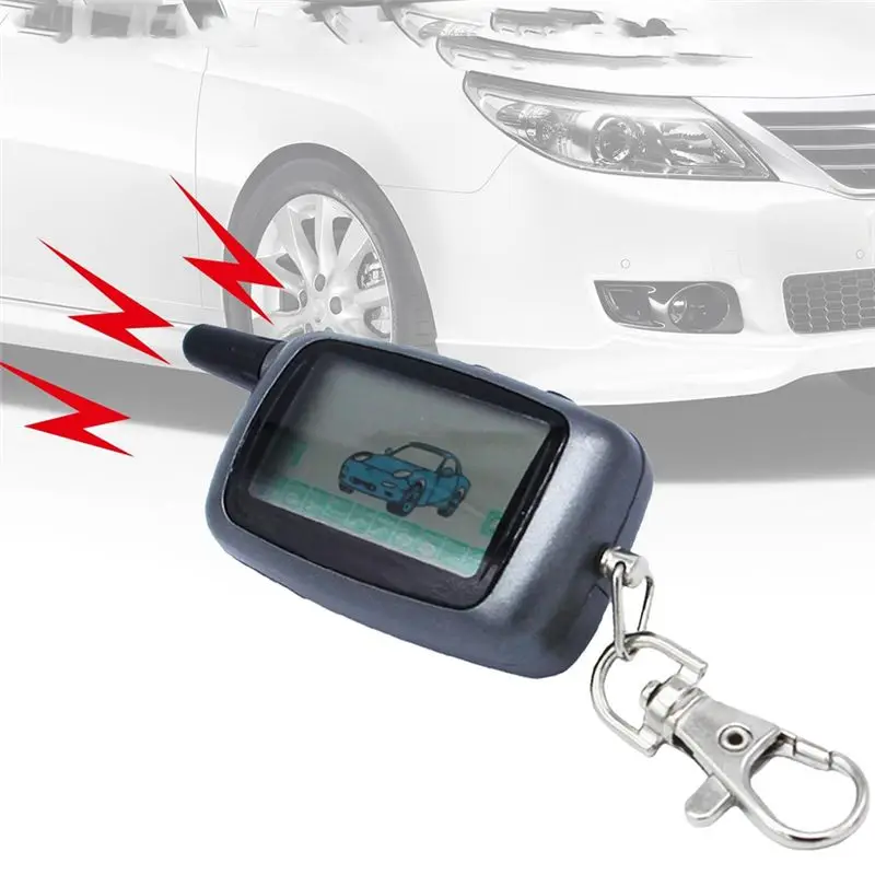 A9 LCD Remote Control Key For Starline A9 A8 A6 Keychain Twage Two Way Car Alarm Replacement Parts 1 Piece