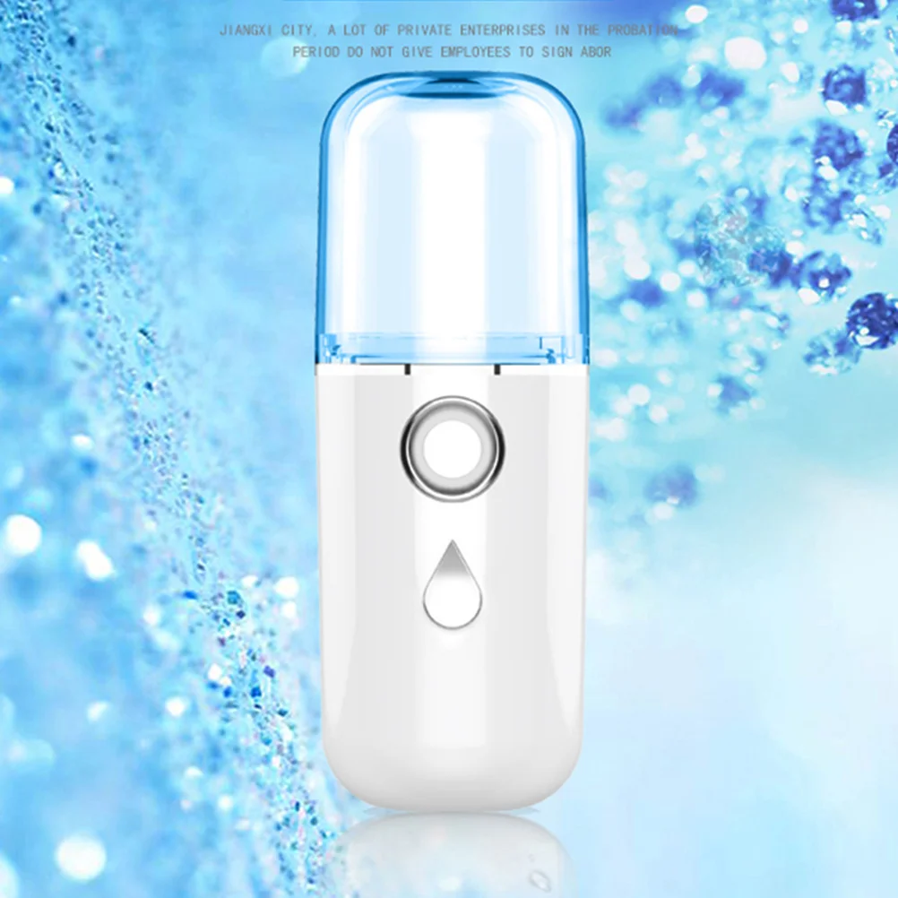 Portable USB Charged Nano Spray Water Replenishment Instrument Mini Handheld Beauty Device Fast Atomization Moisturizer for Dry