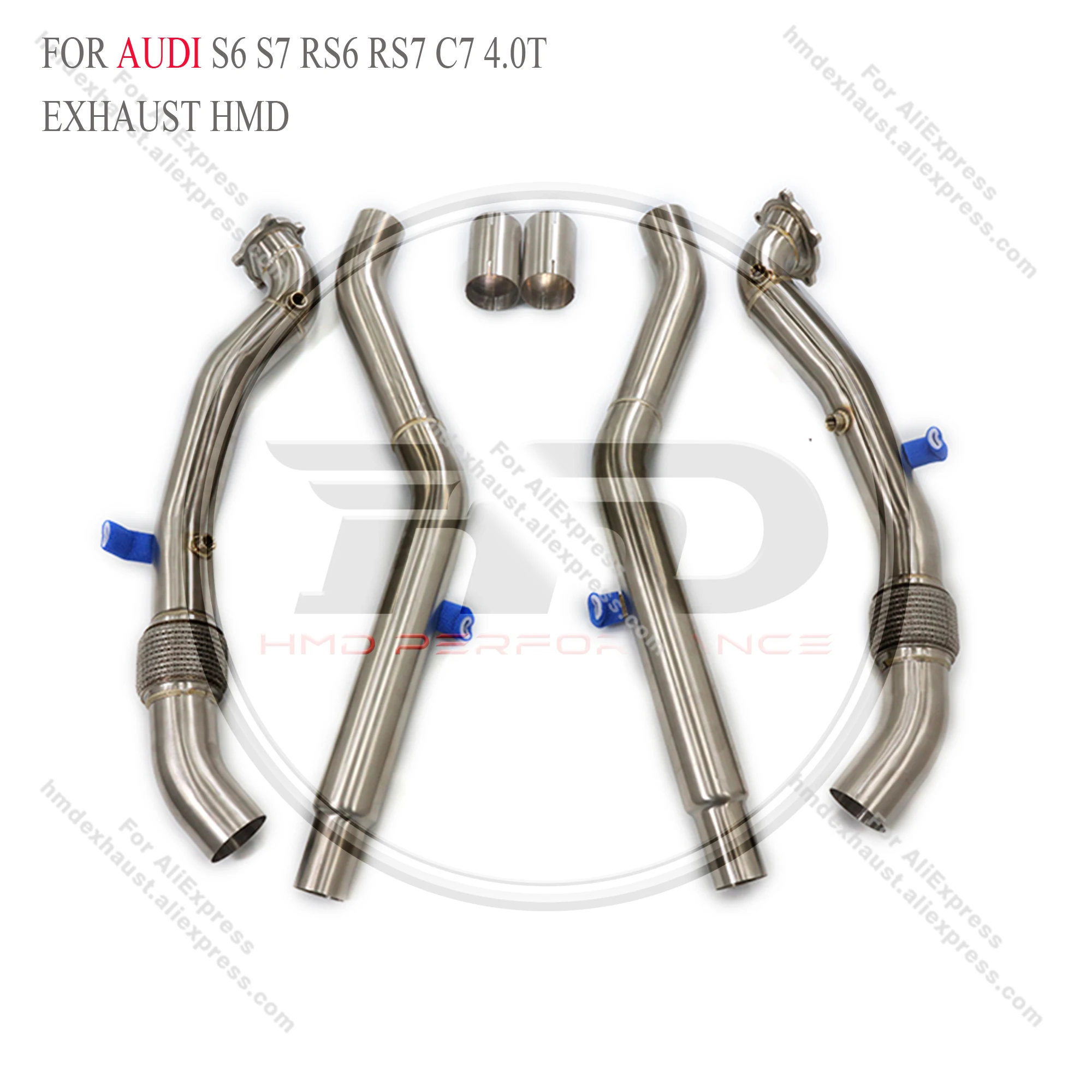 

Резонированная водосточная труба HMD Performance с теплозащитным экраном для Audi S6/S7/RS6/RS7 C7 4.0T | Сертифицированное качество