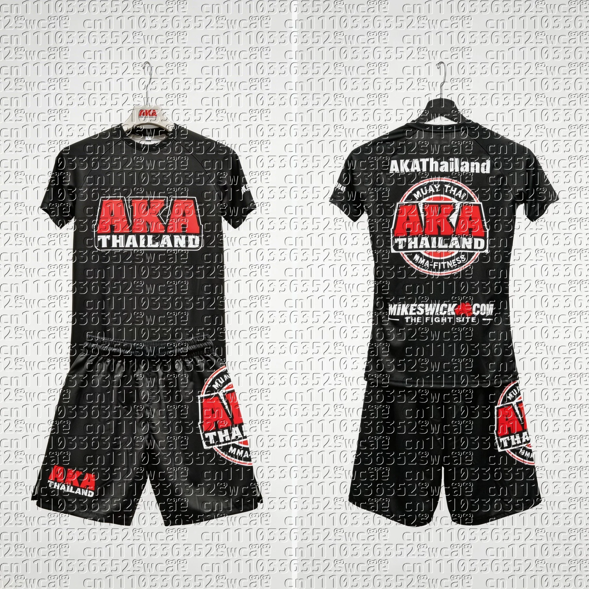 

2026 Popular Men's T-shirt Set, Wrestling Fitness Team Uniform, Summer Training Team Uniform, Adult Sports Top, Shorts
