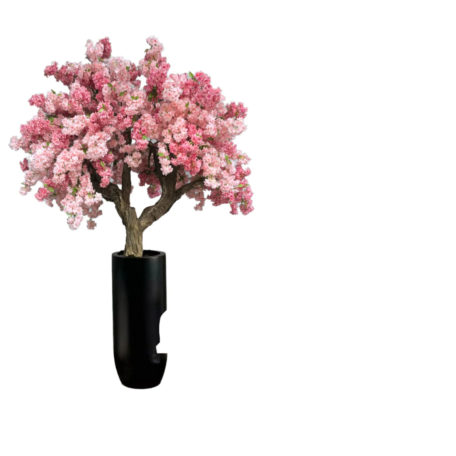 #￥New Design 180cm Pink CherryBlossom Tree Japanese Artificial Plastic Durable High Simulation Realistic Natural Look Landscaper