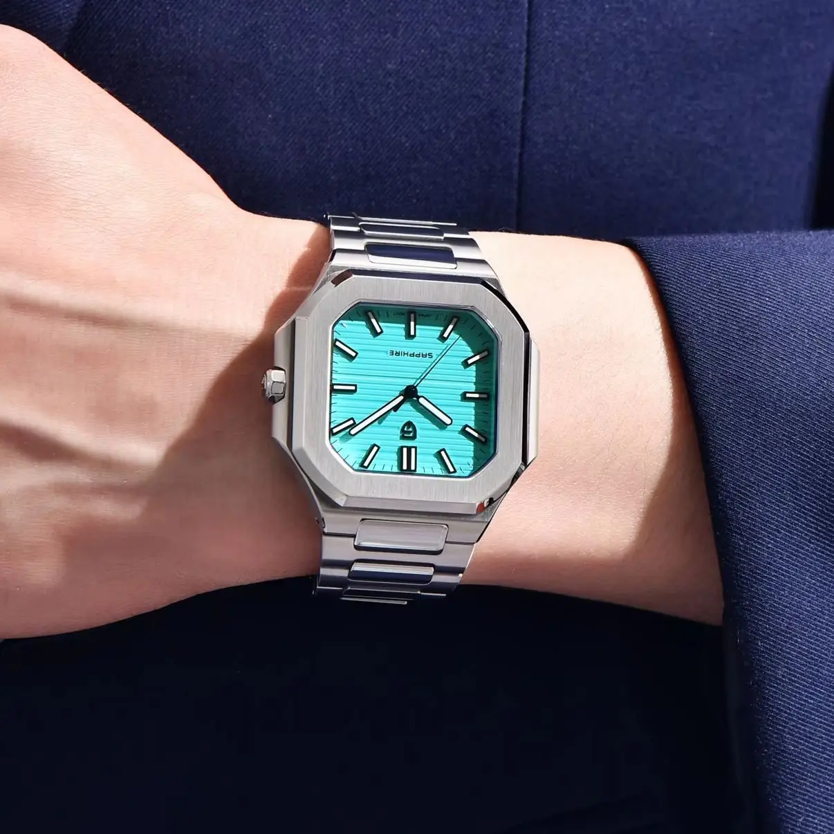 PAGANI DESIGN 2026 New Men's Quartz Sports Watch Sapphire Glass Stainless Steel Waterproof Wristwatch Reloj Cuarzo Hombre