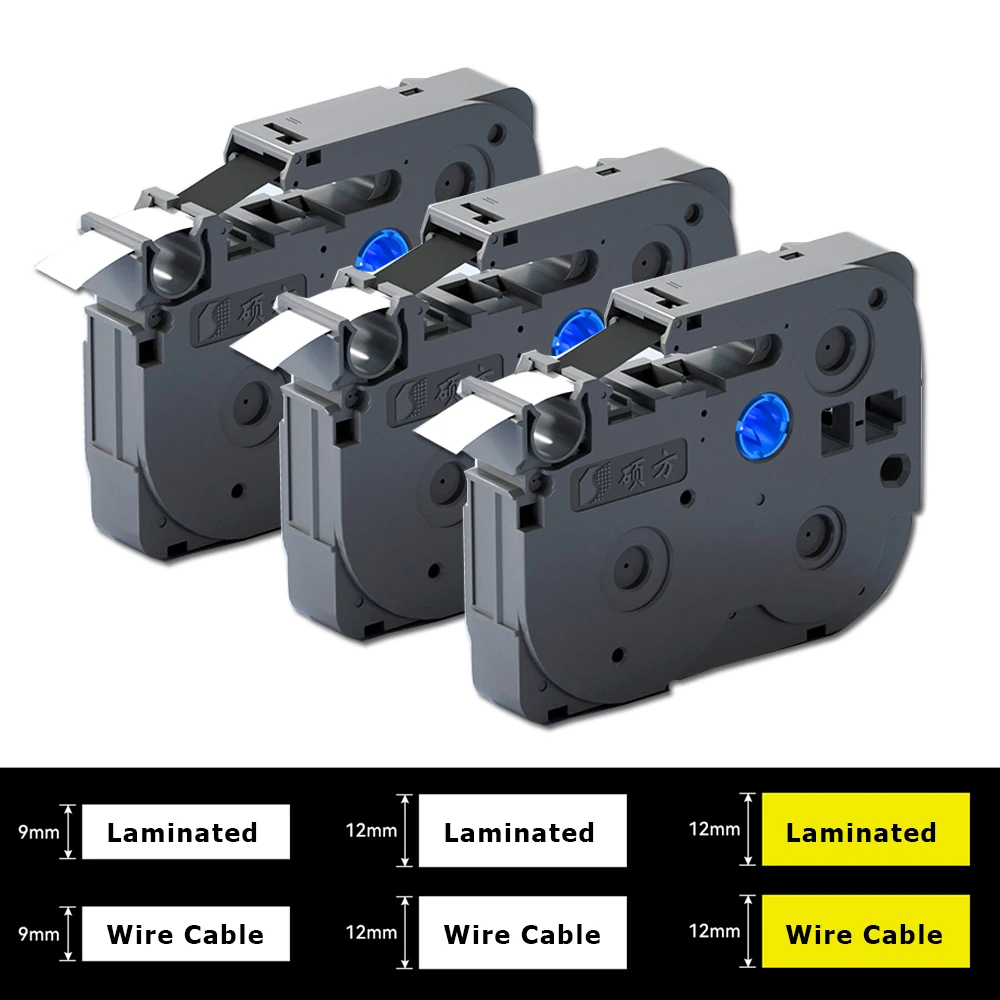 Оригинальная лента MrLabel для принтера LP5120M LP5125M, ламинированный проводящий кабель с картриджем для микрочипов, 3 шт.