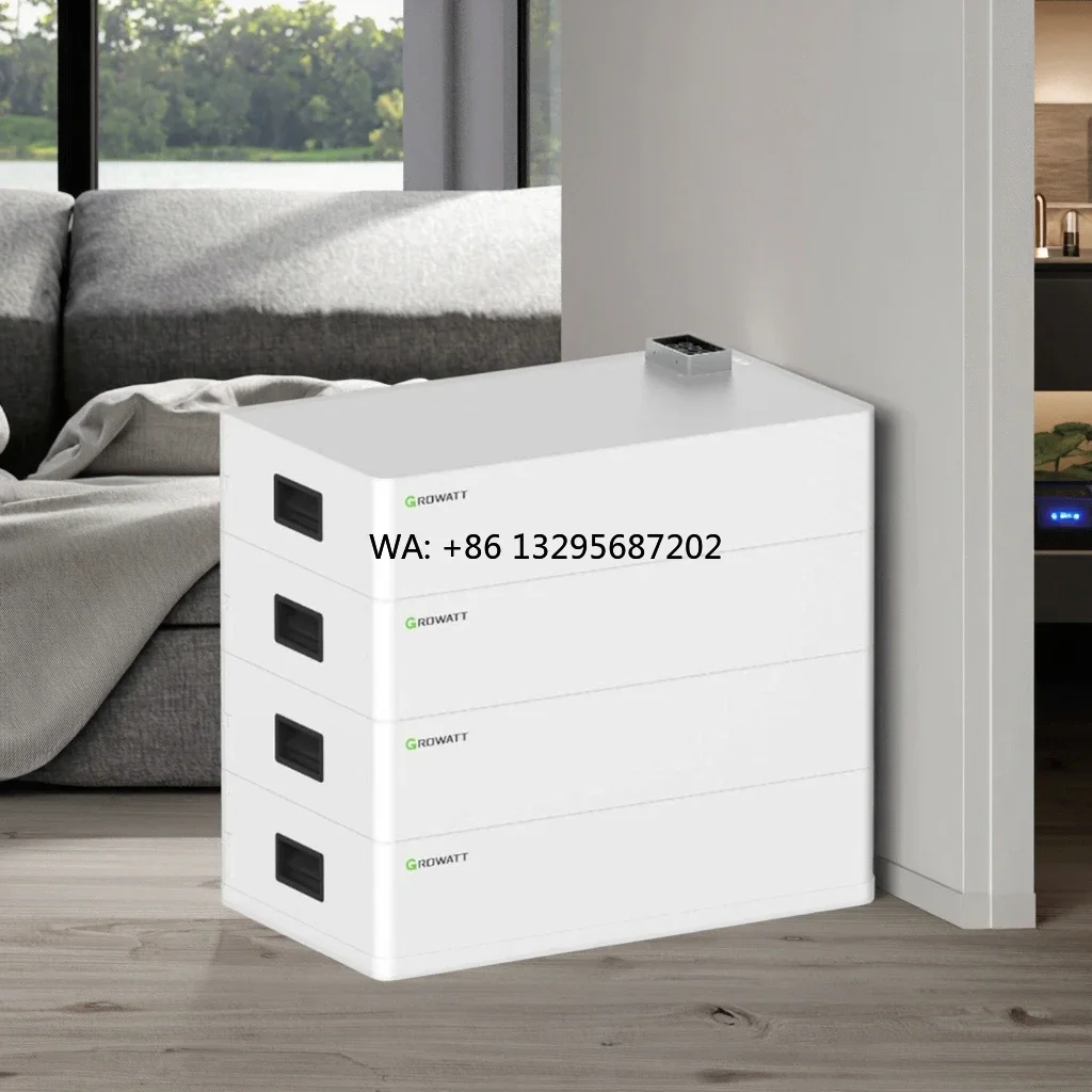 

Модульная батарея Growatt AXE 5.0L-C1, 5 кВтч, 48 В постоянного тока, 100 Ач, LiFePO4, с защитой BMS, связь CAN, емкость 200 Ач