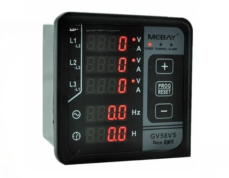 

Three-phase Engine Multi-function Voltage and Current Detection Instrument Automatic Protection Mingbei Digital Display Meter