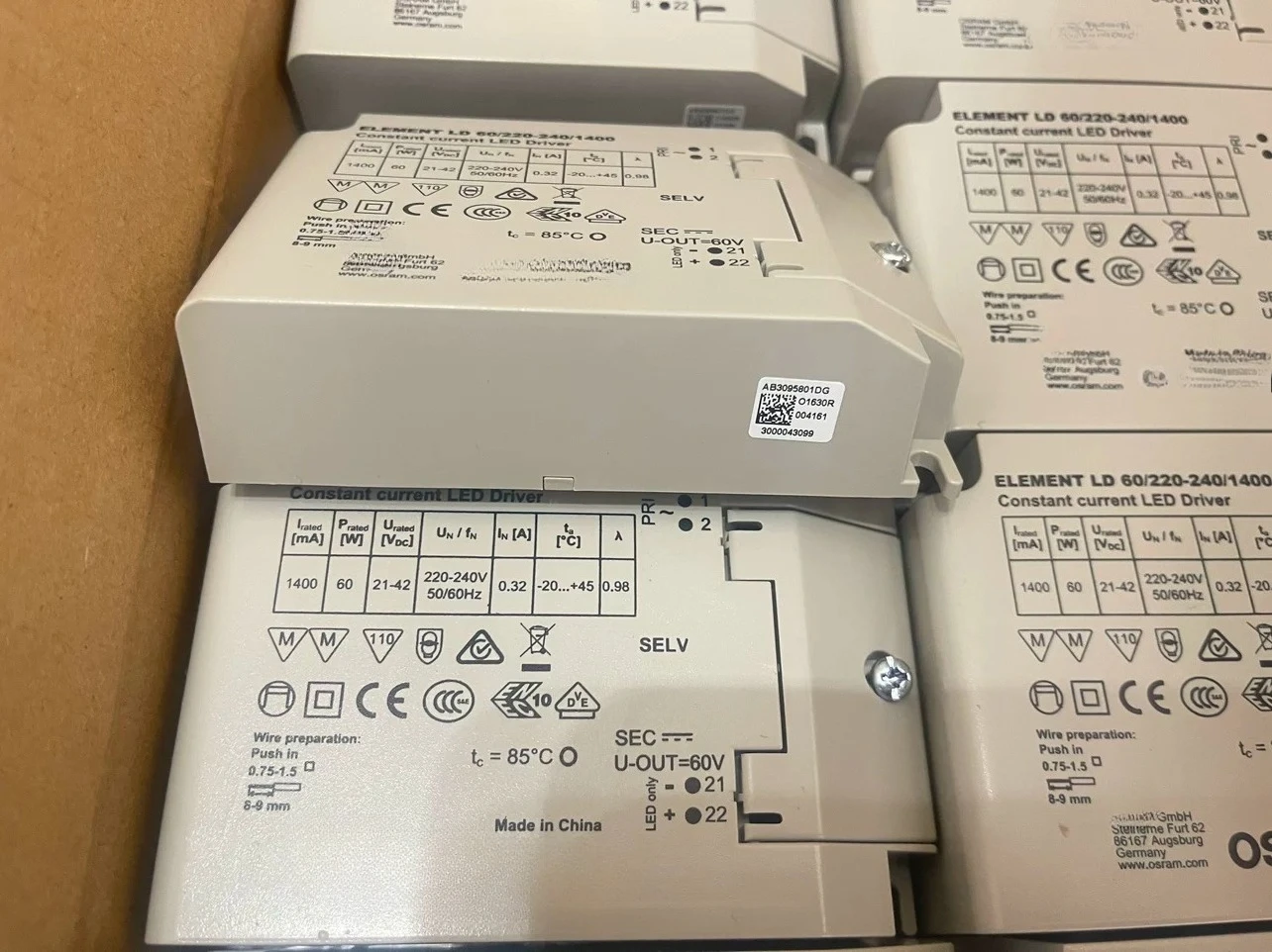 .. FOR OSRAM LED Driver Power Supply 60w 1.4A ELEMENT LD 60/220-240/1400.