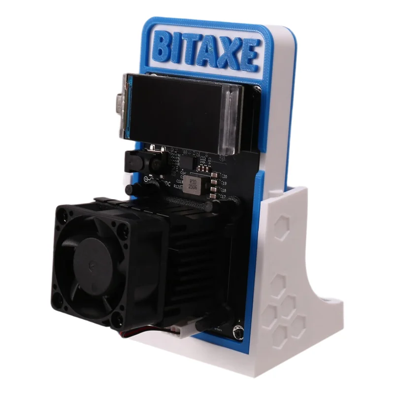 X64A-Nerdaxe 1,2TH/S Bitaxe Gamma 601 BTC Solo Miner Цветной экран 18-22 Вт BM1370 Чип Asic от Antminer S21 Pro Miner