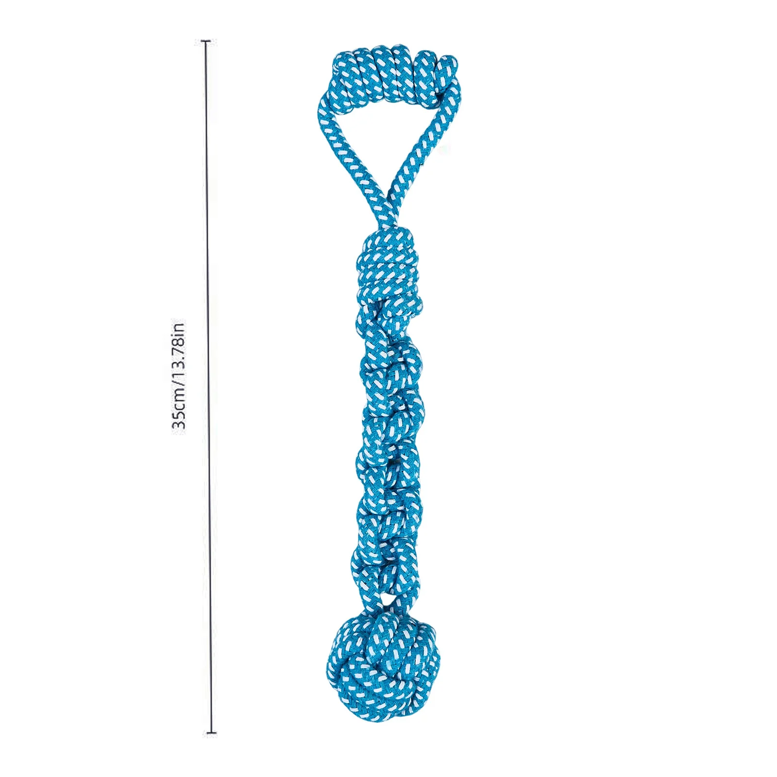 Dog Rope Knot Toy, Dog Chew Rope Toy, Pet Interactive Toy, Dog Dental Care, Bite-Resistant Pet Toy
