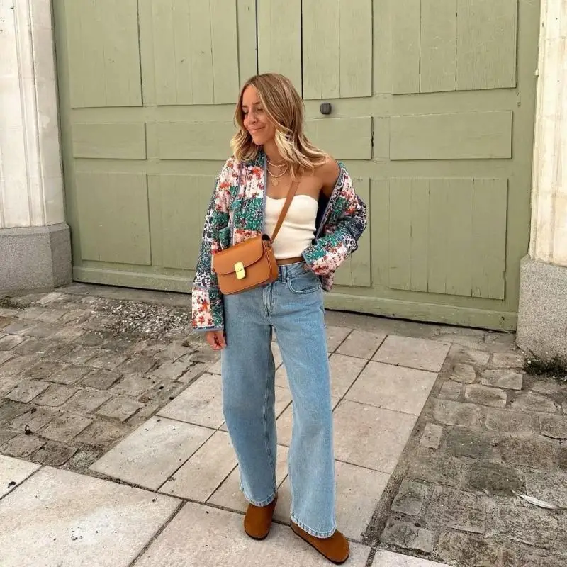 Veste bouffante courte à manches longues pour manteau chaud d'hiver, ouvert sur le devant, vêtements d'extérieur, 2025