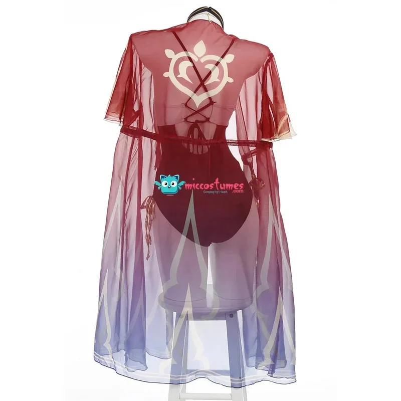 

25COSWomen's Kaveh Derivative One-Piece Swimsuit for Women Swimwear Tummy Control Bathing Suit with Cover-up Necklace