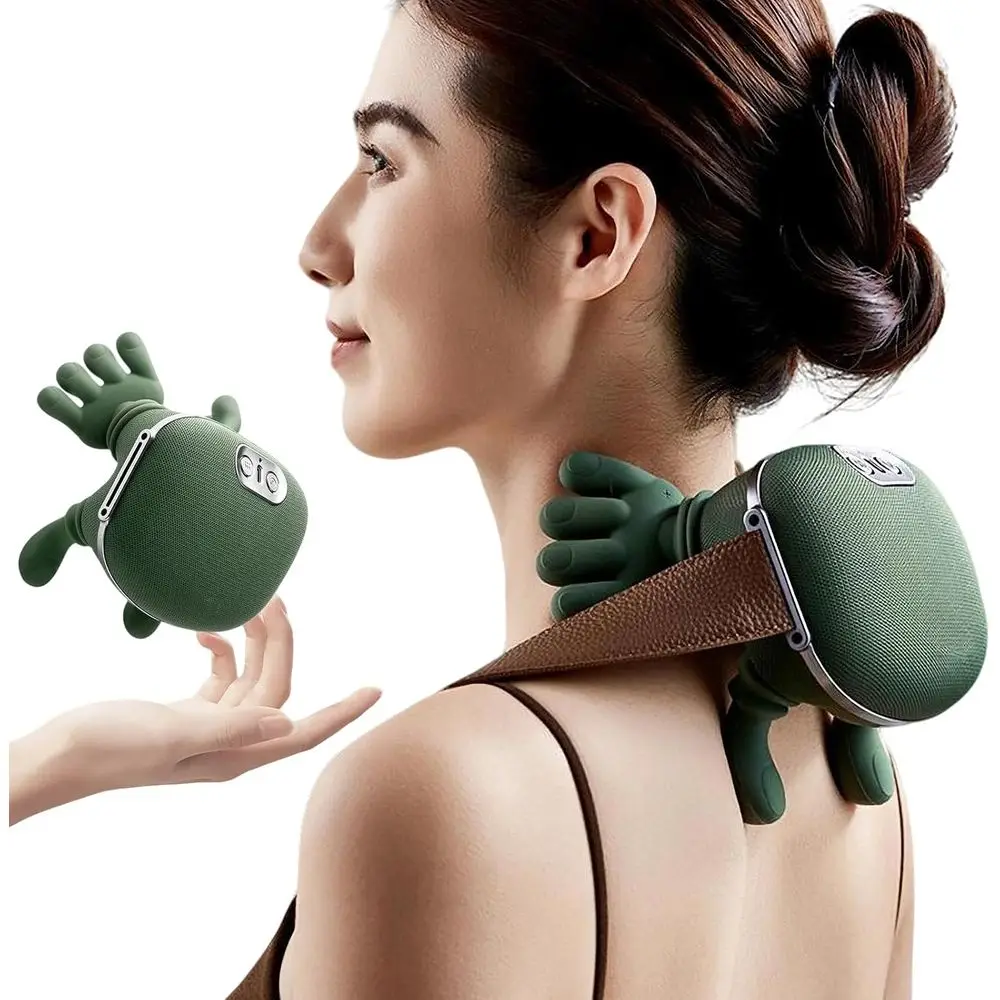 

Heated Deep Tissue Neck & Shoulder Massager for Pain Relief - Green