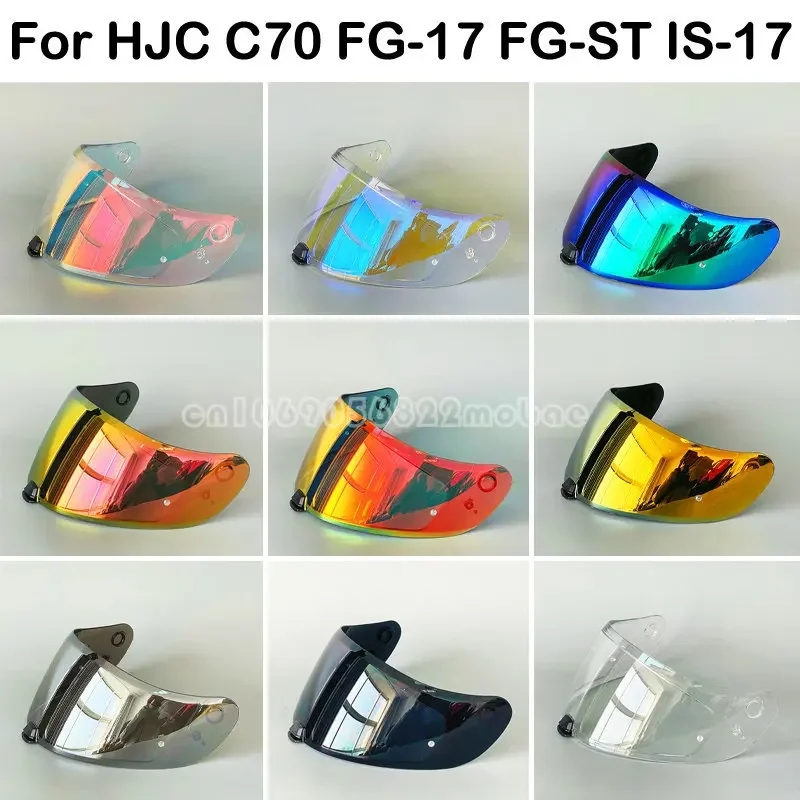 HJ20M Helmet Shield For HJC C70 FG-17 FG-ST IS-17 Motorcycle Helmet Visor Uv Protection Casco Moto Visera Sunshield