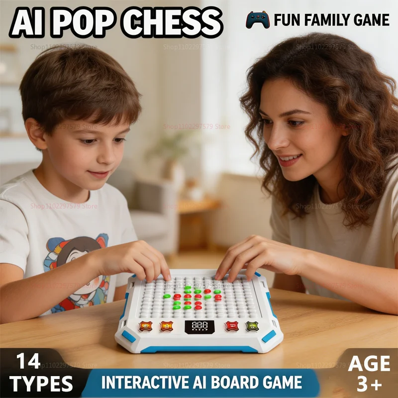 Board Game Electronic Table - Nieuwe 14-In-1 Smart Gomoku Go Elektronische
