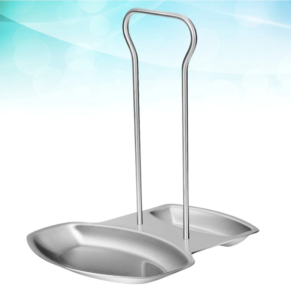

1Pcs Stainless Steel Kitchen Spoon Holder Lid Rack Cutting Board Storage Organizer Rust Proof Kitchen Shelf
