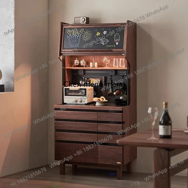 K153  K153  Sideboards Wood Living Room Cabinets Mobile Storage Display Cabinets House Container Organizer Luxury Gabinete Home
