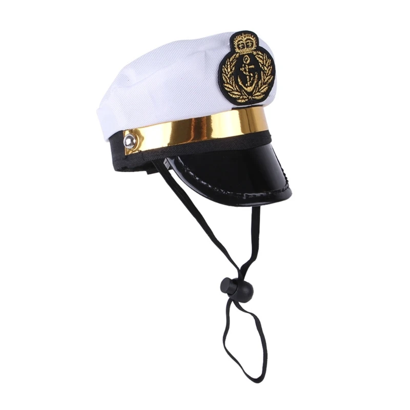 Cute Pirate Captain Hat for CAT Christmas Pet Dogs Cosplay Headwear Winter Halloween Cosplay Costume Accessories