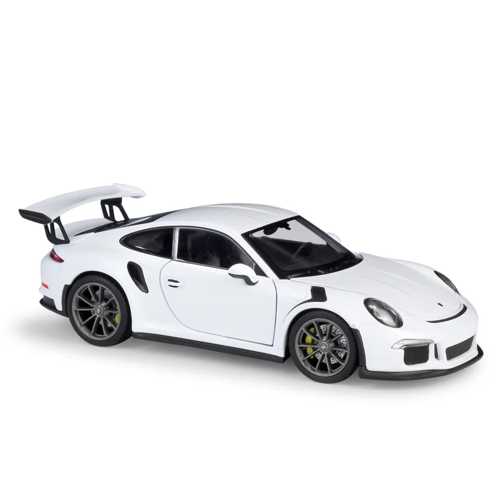 WELLY 1:24 Porsche 911 GT3 RS Alloy Sports Car Model Diecast Metal Toy Racing Car Model Collection Boy Toy