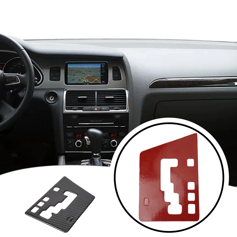 

Accessories Gear Shift Cover Waterproof 1Pc Parts Replacement Trim 2008-2014 Auto Car Carbon Fiber High Quality
