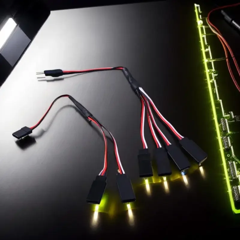 Cavo di prolunga servo da 150 mm/200 mm compatibile con modellini di auto/barche/palle