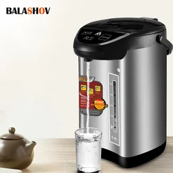 5.8L Electric Kettle Temperature Control Keep Warm Coffee Hot Water Boiler Food Grade 304 Stainless Steel Electric Kettle