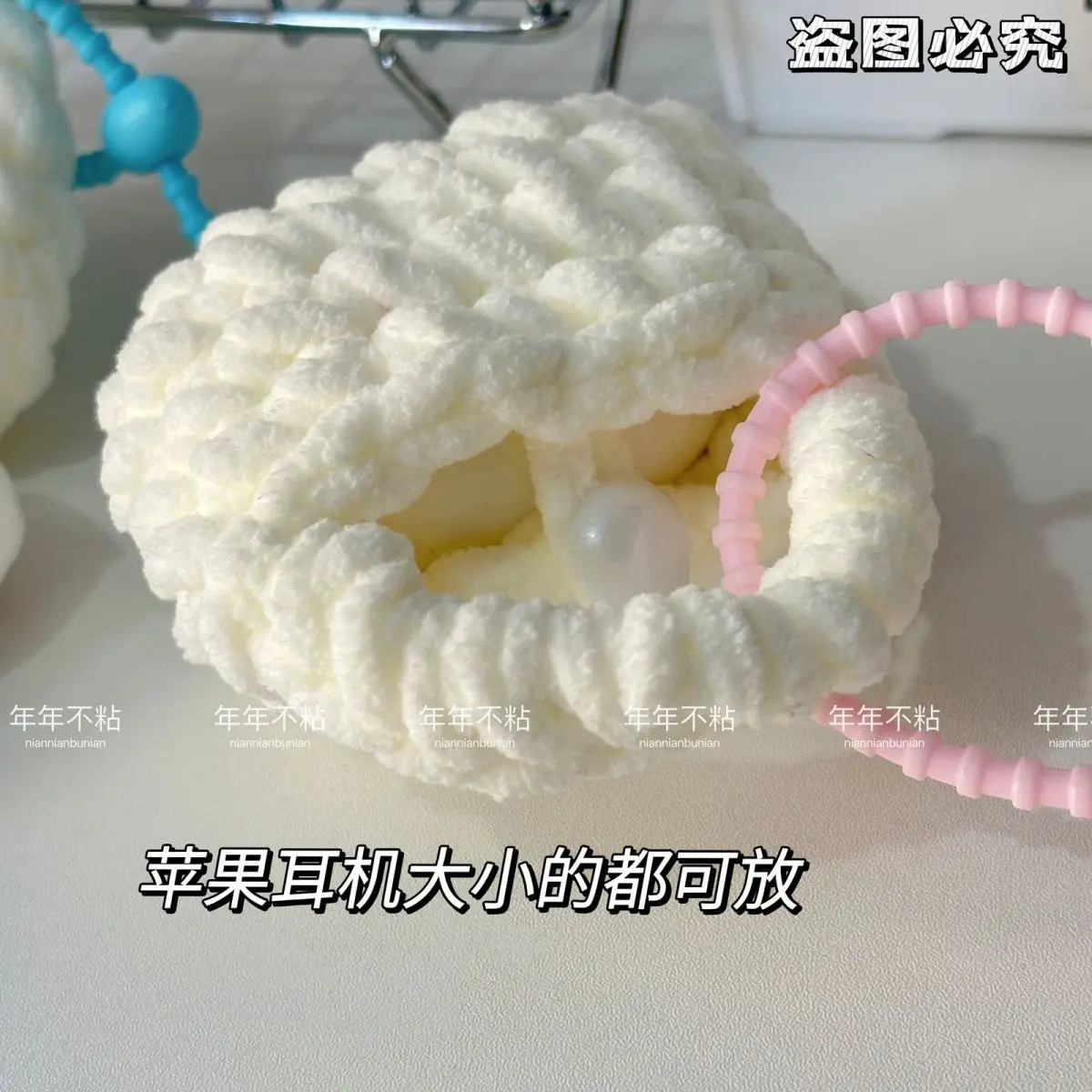 かわいいちいかわ八角形ぬいぐるみイヤホンポーチ、キュートな漫画風ヘッドホン収納バッグ、ミニコインパース、ギフトや日常使いに最適