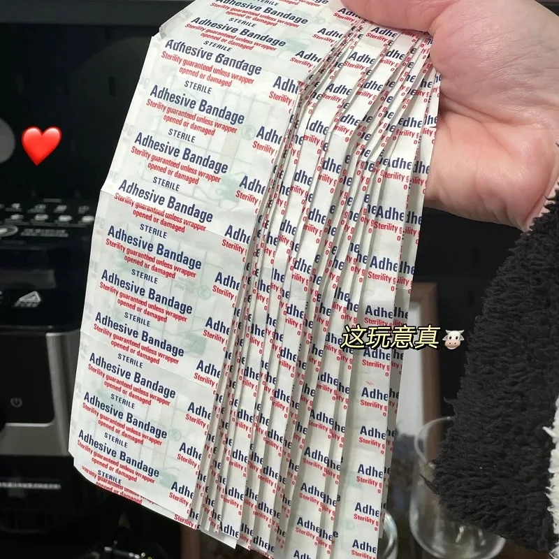 50 개/대 스킨 패치 접착 붕대 용 응급 처치 석고 상처 드레싱 밴드 보조 38x38mm 패치 응급 생존 키트