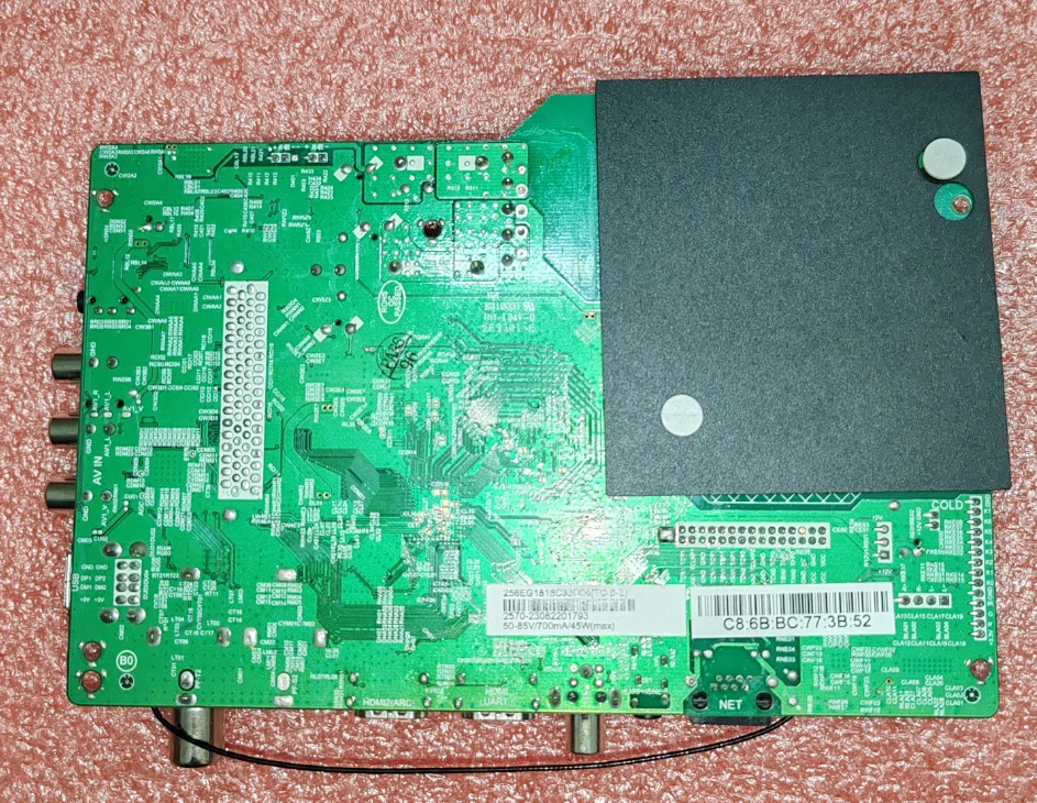 ZP.256E.818R00 Three in one TV motherboard, tested well, physical photo for    50--85V  45w  700ma