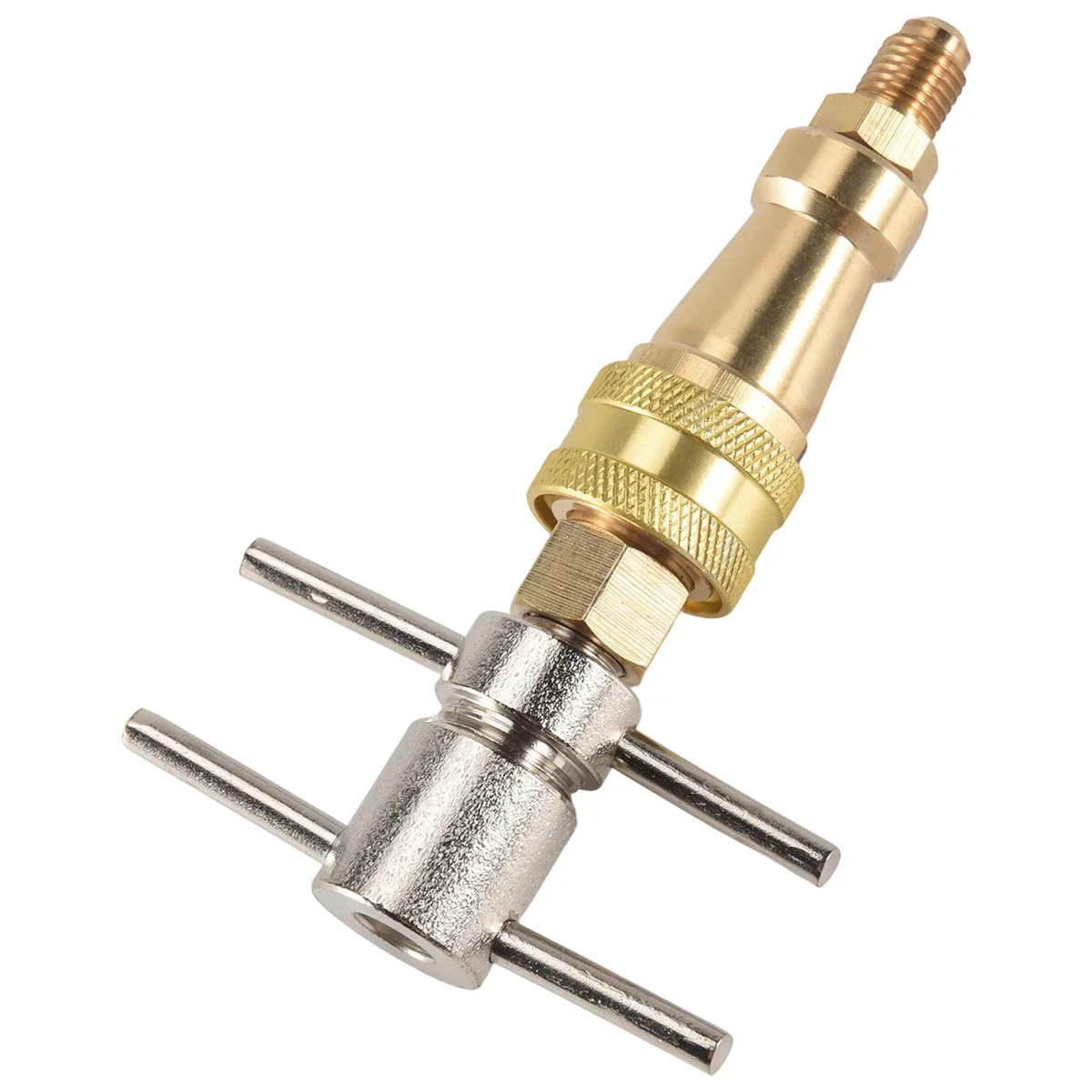 A78E-Tools High Pressure Washer 1/4 inch FNPT Refrigerator Quick Coupling Brass Washer Quick Connect Plug